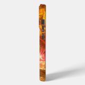 Firestorm Nova Abstracte Kunst Case-Mate iPhone Case (Achterkant / Links)