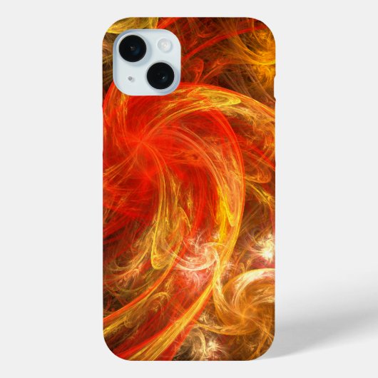 Firestorm Nova Abstracte Kunst Case-Mate iPhone Case (Achterkant)