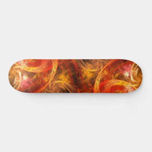 Firestorm Nova Abstrait Art Skateboard (Horz)
