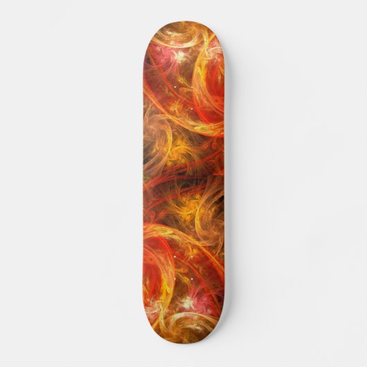 Firestorm Nova Abstrait Art Skateboard (Recto)