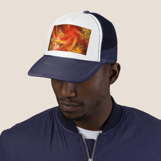 Firestorm Nova Casquette d'art Abstrait (En situation)