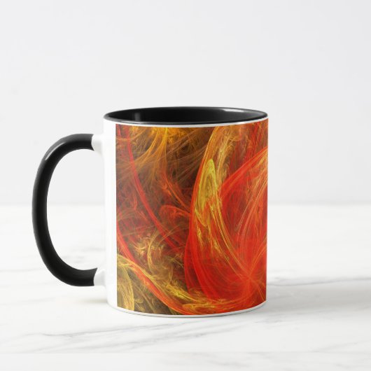 Firestorm Nova Mug café Abstrait (Gauche)