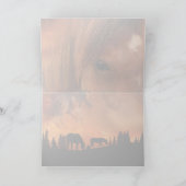 "Firestorm on the Mountain", Carte de voeux (Intérieur)