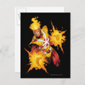 Firestorm Punch Briefkaart (Voorkant / Achterkant)