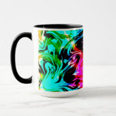 Firestorm Tie Dye, Café Mug (Gauche)