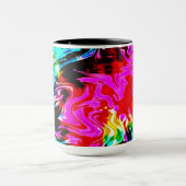 Firestorm Tie Dye, Café Mug (Centre)