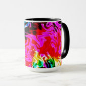 Firestorm Tie Dye, Café Mug (Devant droit)