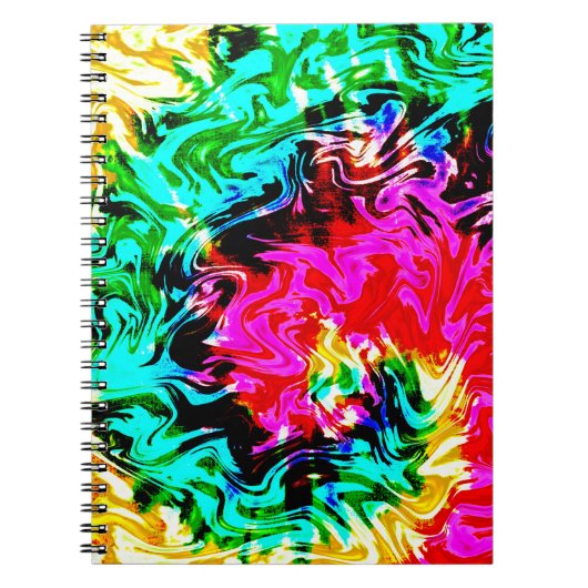 Firestorm Tie Dye, Carnet (Devant)