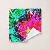 Firestorm Tie Dye, Serviette De Bain (Gant de toilette)