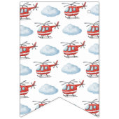 Firetruck Birthday Party Banner (Eerste vlag)