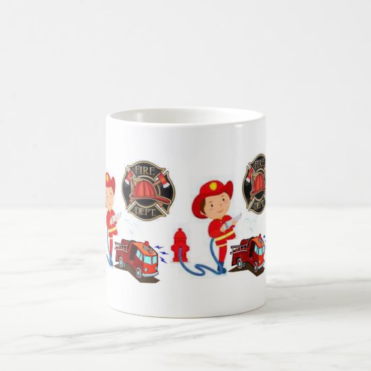FireTruck-Mok Koffiemok (Center)