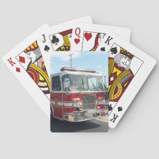 FIRETRUCK PLAYCARDS SPEELKAARTEN
