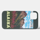 Fireweed & Mountains - Latouche, Alaska Case-Mate iPhone Case (Achterkant (horizontaal))