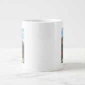 Fireweed & Mountains - Latouche, Alaska Jumbo Beker (Voorkant)