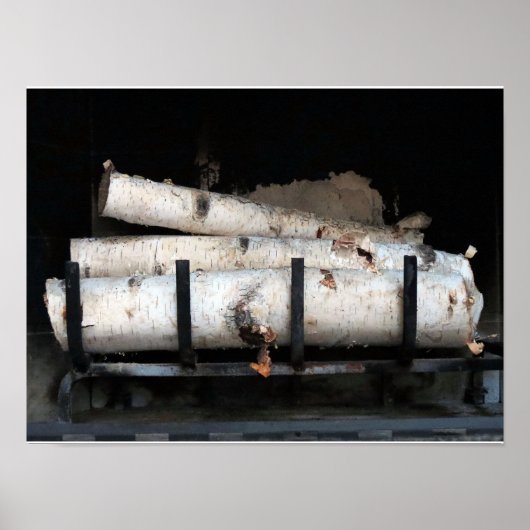 Firewood in het Poster Hearth (Voorkant)