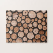 Firewood Logs Legpuzzel (Horizontaal)