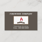 Firewood Supply Visitekaartje (Voorkant)