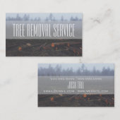 Firewood Visitekaartje voor Tree Service (Voorkant / Achterkant)