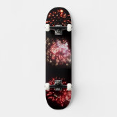 FIREWORK EXPLOSION-skateboard Skateboard (Voorkant)