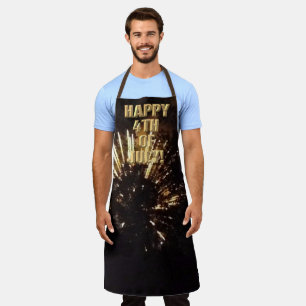 Fireworks 10 4 juillet tablier chef