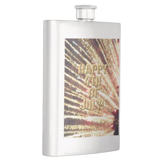 Fireworks 11 4 juillet fiole en acier inoxydable (Droite)