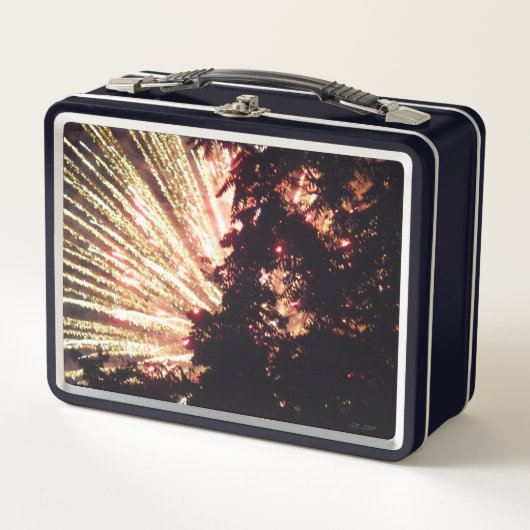 Fireworks 11 noir lunchbox (Devant)