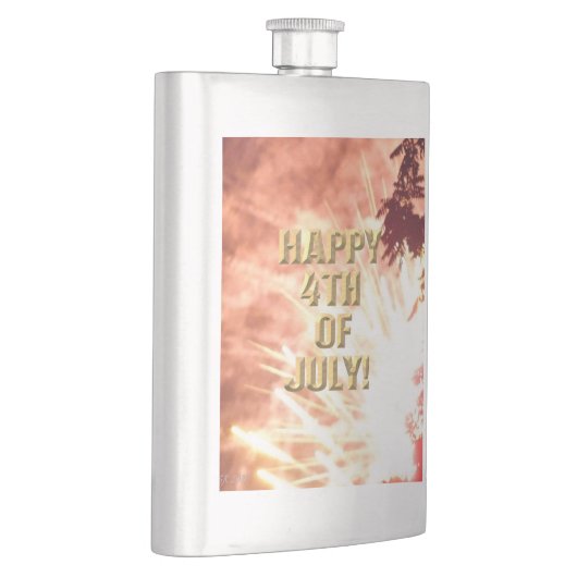 Fireworks 12 4 juillet fiole en acier inoxydable (Droite)