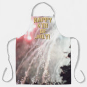 Fireworks 14 4 juillet tablier chef (Recto)