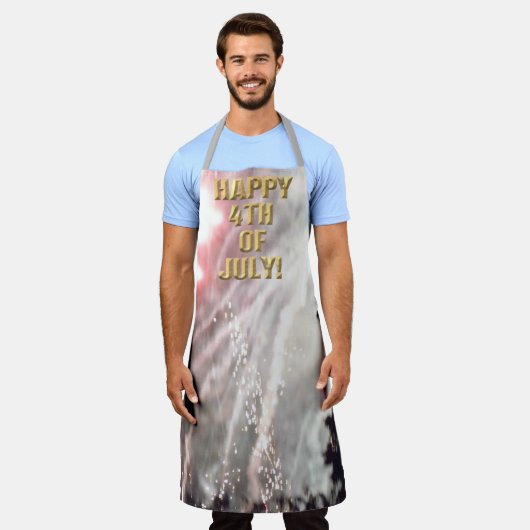 Fireworks 14 4 juillet tablier chef (Porté)