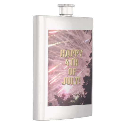 Fireworks 17 4 juillet fiole en acier inoxydable (Droite)