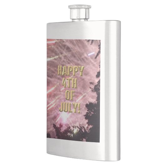 Fireworks 17 4 juillet fiole en acier inoxydable (Gauche)