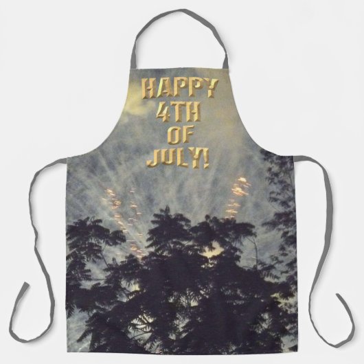 Fireworks 19 4 juillet tablier chef (Recto)