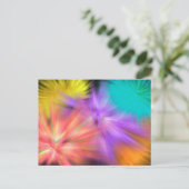 Fireworks #1 briefkaart (Staand voorkant)