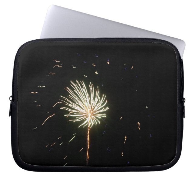 Fireworks 1 laptop sleeve (Voorkant)