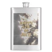 Fireworks 2 4 juillet flacon en acier inoxydable (devant)