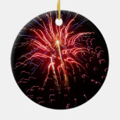 Fireworks 2 keramisch ornament (Achterkant)