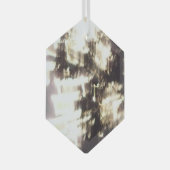 Fireworks 2 ornement hexagone en verre (Avant droite)