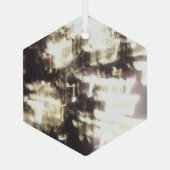 Fireworks 2 ornement hexagone en verre (Verso)