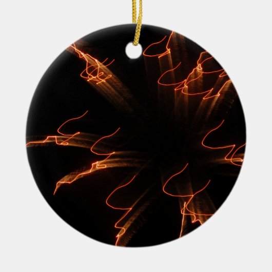 Fireworks 3 keramisch ornament (Voorkant)