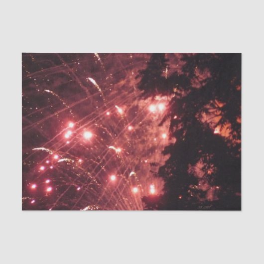 Fireworks 3 tissuepapier (Voorkant)