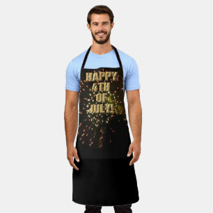 Fireworks 4 4 juillet tablier chef