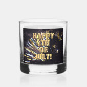 Fireworks 6 roches 4 juillet verre (Recto)