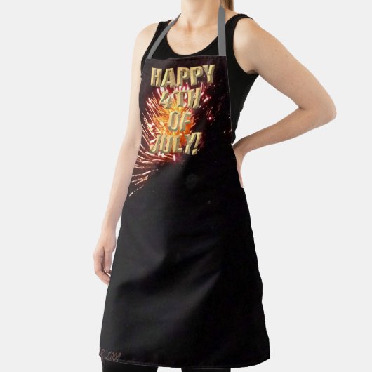 Fireworks 8 4 juillet tablier chef (Insitu)