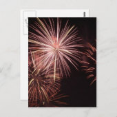 Fireworks 8 briefkaart (Voorkant / Achterkant)