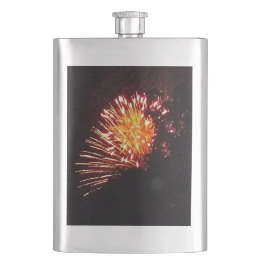 Fireworks 8 flacon en acier inoxydable (devant)