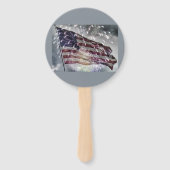 Fireworks-achtergrond Handwaaier (Achterkant)