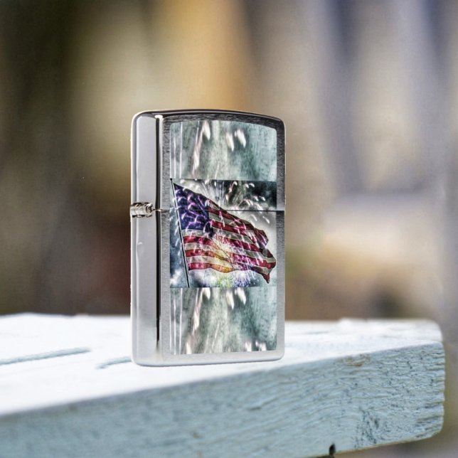 Fireworks Achtergrond II (Check out this patriotic, Fireworks Backdrop-II Zippo Lighter!)