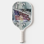 Fireworks Achtergrond II Pickleball Paddle (Achterkant)