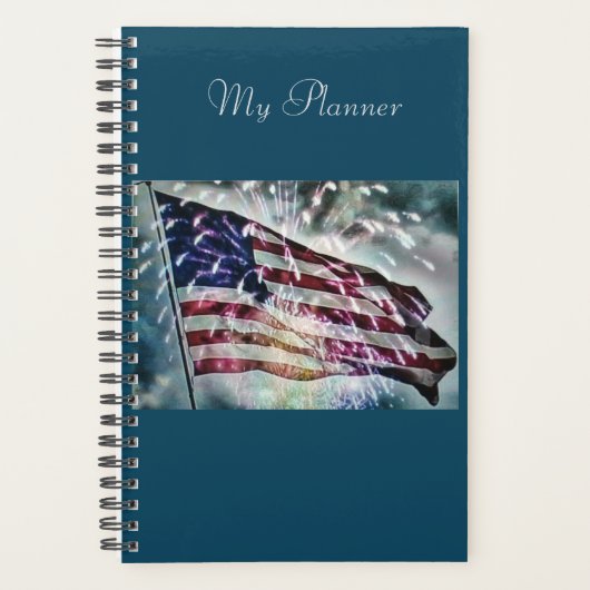 Fireworks-achtergrond Planner (Voorkant)