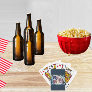 Fireworks-achtergrond Pokerkaarten